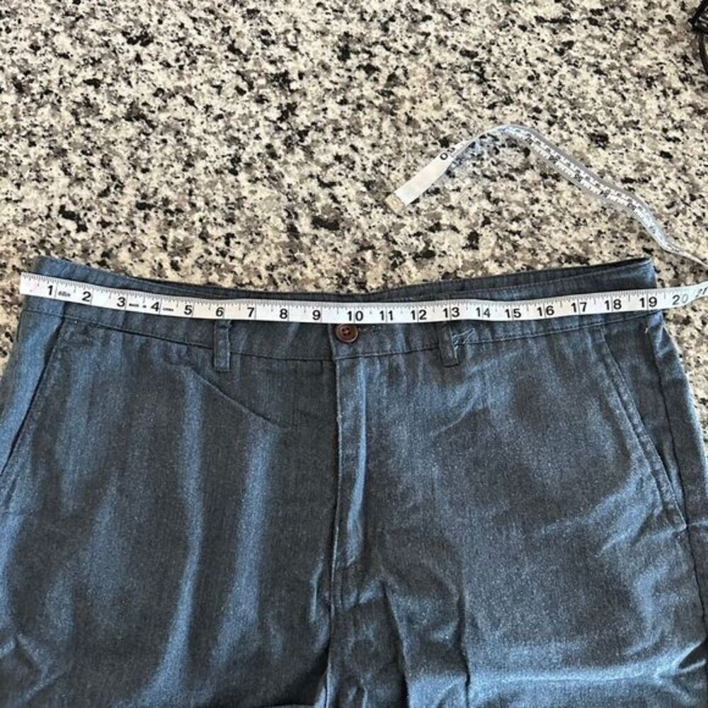 Katin Men's Court Flat Front Chino Shorts‎ Blue Size 38 Casual - Picture 10 of 10